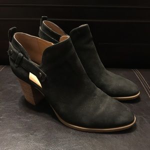 Franco Sarto Suede Booties
